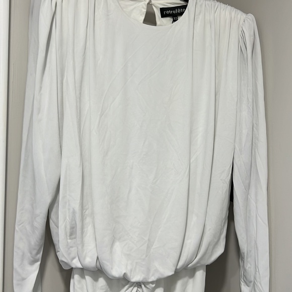 retrofete Flynn Dress in White - Picture 5 of 12